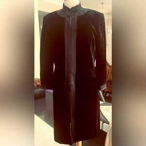 ESCADA Velvet Long Dress Jacket